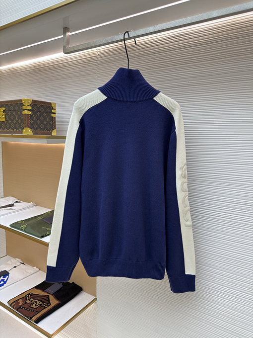 グッチコピー 刺繍パッチワークウールジップアップジャケット