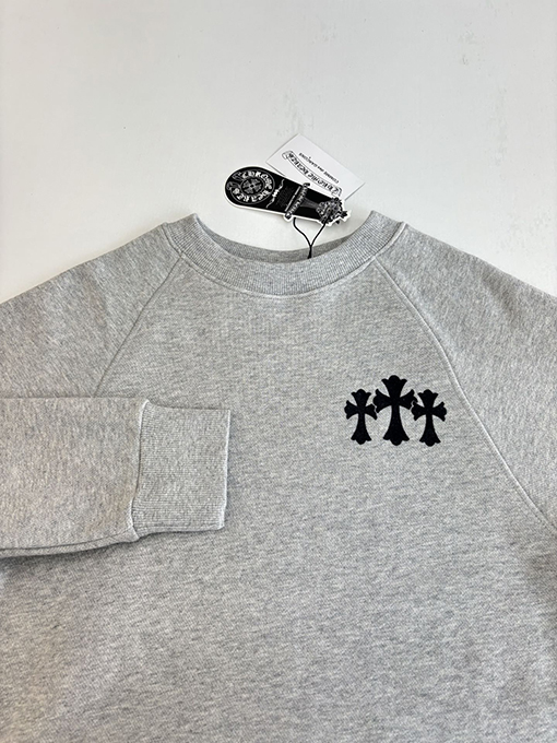 クロムハーツ 新しいクロスフロッククルーネックスパーカー