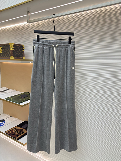 セリーヌ 凱旋門刺繍りカジュアルパンツ