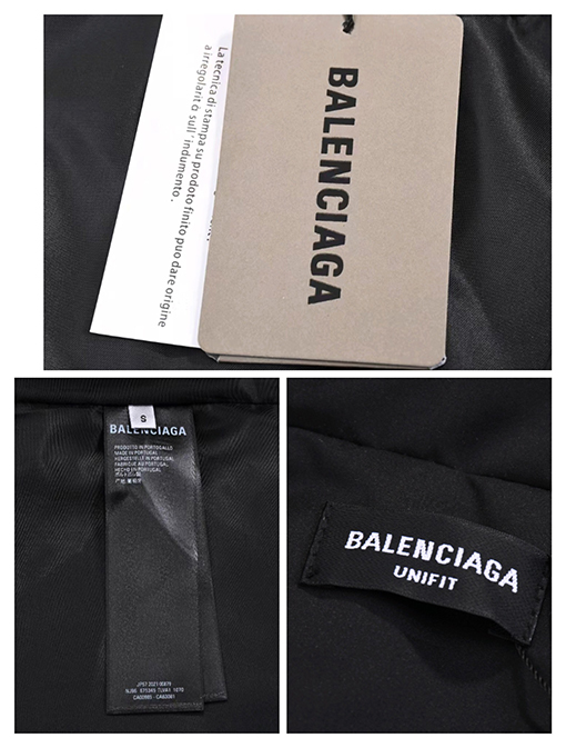 バレンシアガ Balenciaga Archives Logos アートプリントジャケット