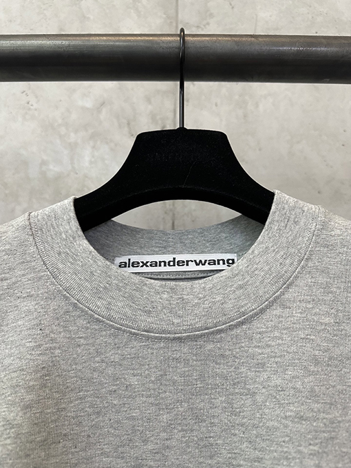 アレキサンダーワン Alexander wang 星柄ラインストーンラウンドネック半袖Tシャツ