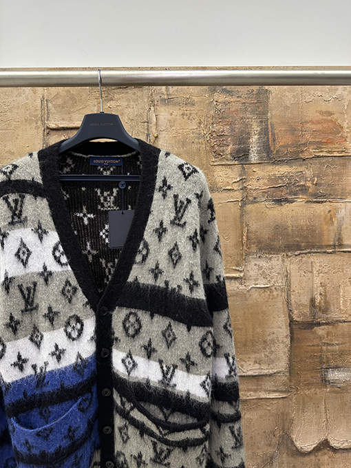 ルイヴィトンスーパーコピー LV モヘアニットカーディガン