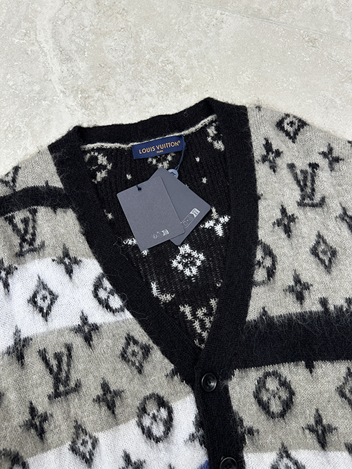 ルイヴィトンスーパーコピー LV モヘアニットカーディガン