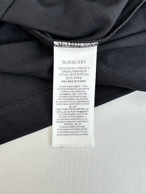 バーバリー BURBERRY 新しいニットラウンドネックコットン長袖シャツ