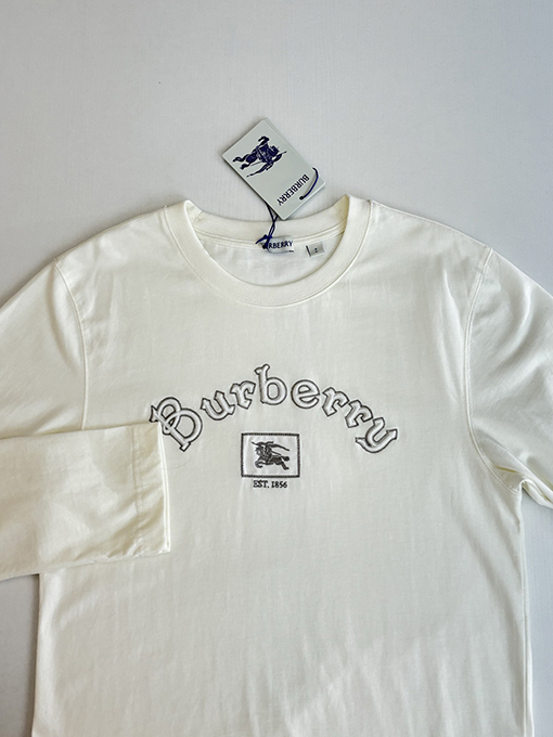 バーバリー BURBERRY 新しいニットラウンドネックコットン長袖シャツ