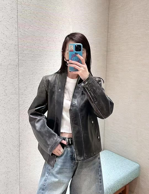 ルイヴィトン Nigo コラボレーションレザージャケット