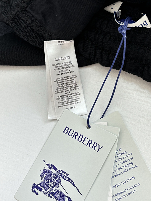 バーバリー BURBERRY 新しいウォーホースパッチロゴカジュアルパンツ