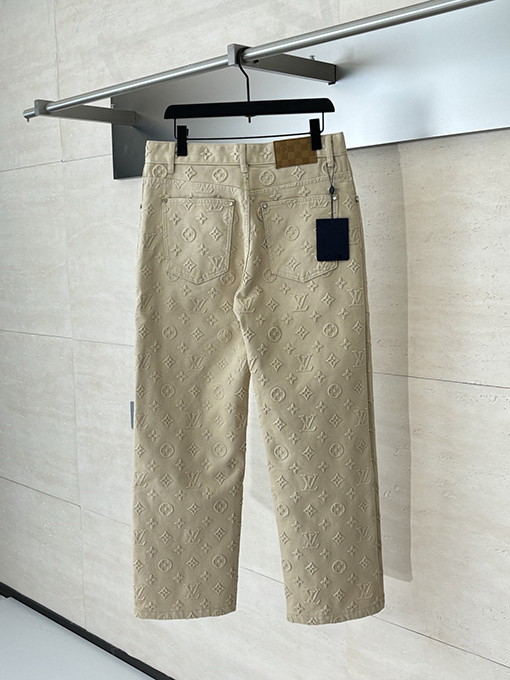 ルイヴィトン ファレル コレクション エンボスデニムパンツ