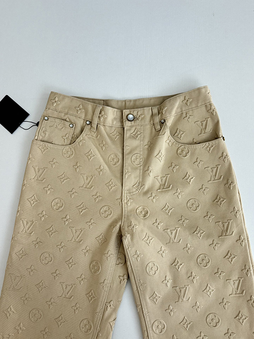 ルイヴィトン ファレル コレクション エンボスデニムパンツ
