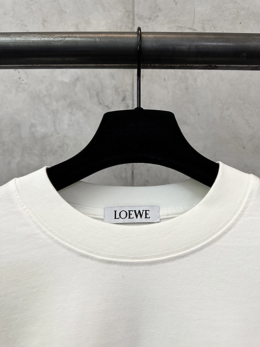 ロエベ Loewe 新しいフォームロゴ長袖シャツ