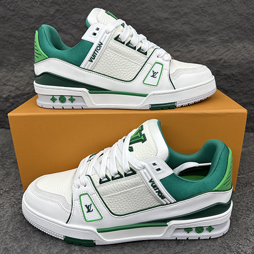 ルイヴィトン LV Trainer モノグラムフローラルスニーカー