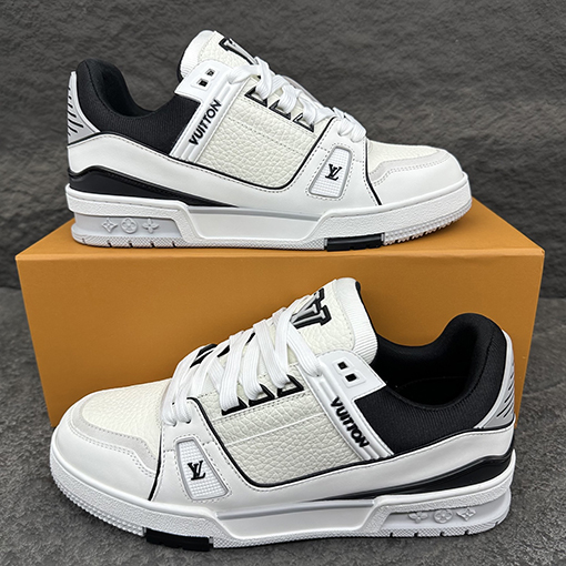 ルイヴィトン LV Trainer モノグラムフローラルスニーカー