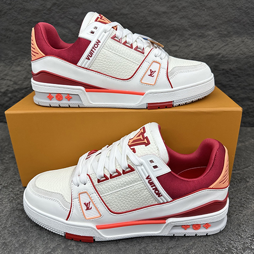 ルイヴィトン LV Trainer モノグラムフローラルスニーカー