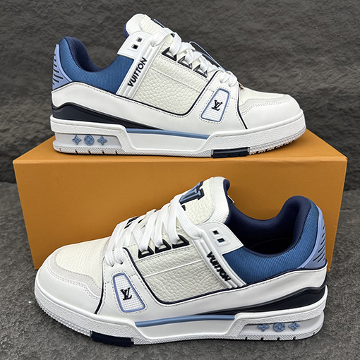ルイヴィトン LV Trainer モノグラムフローラルスニーカー