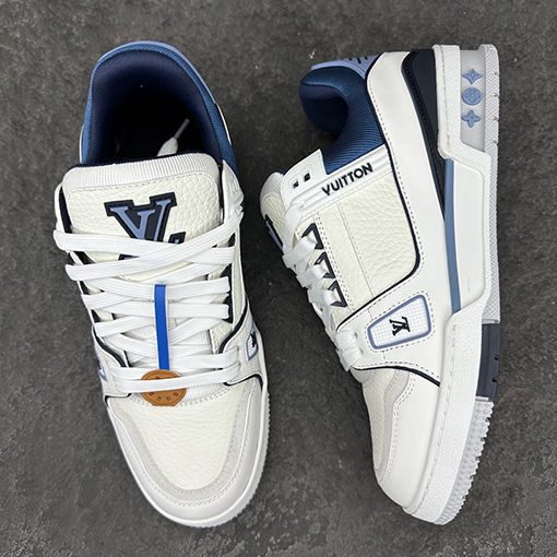 ルイヴィトン LV Trainer モノグラムフローラルスニーカー
