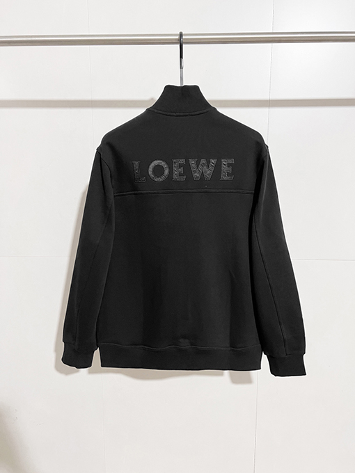 ロエベ Loewe ポケット付き起毛フリース厚ジャケット
