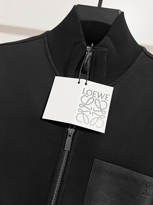 ロエベ Loewe ポケット付き起毛フリース厚ジャケット