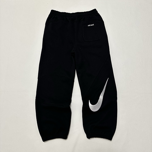 シュプリームコピー X NIKE ジョイントモデルのベルベットと厚の刺繍ロゴカフススポーツスウェットパンツ