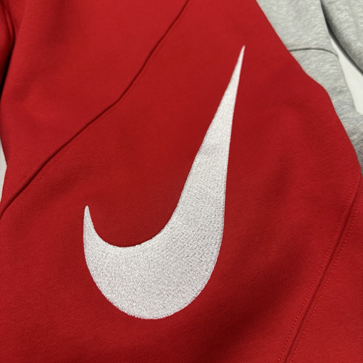 シュプリームコピー X NIKE ジョイントモデルのベルベットと厚の刺繍ロゴカフススポーツスウェットパンツ