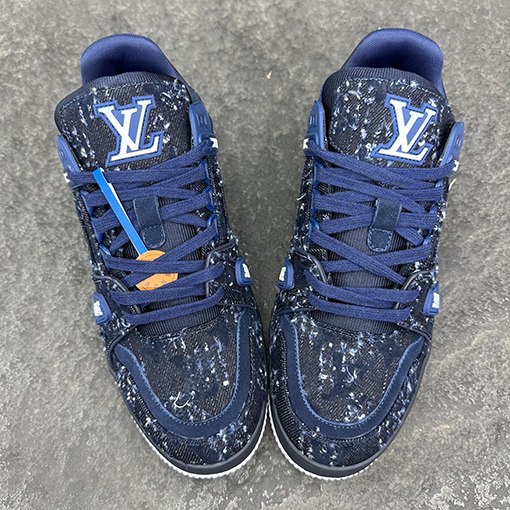 ルイヴィトンスーパーコピー LV Trainer カップルのレトロなバスケットボールシューズ