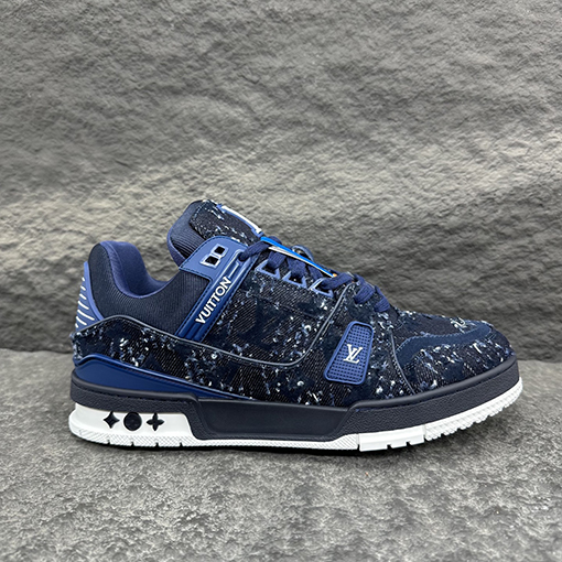 ルイヴィトンスーパーコピー LV Trainer カップルのレトロなバスケットボールシューズ