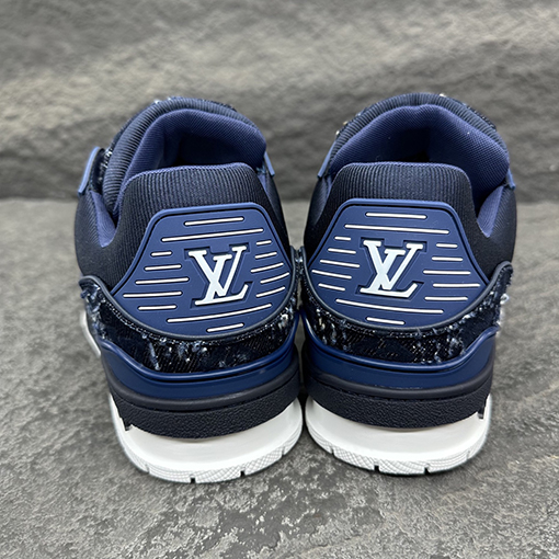 ルイヴィトンスーパーコピー LV Trainer カップルのレトロなバスケットボールシューズ