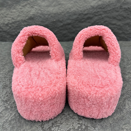 バレンシアガ BALENCIAGA FURRY レディースプラットフォームサンダル