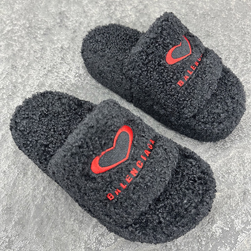 バレンシアガ BALENCIAGA FURRY レディースプラットフォームサンダル