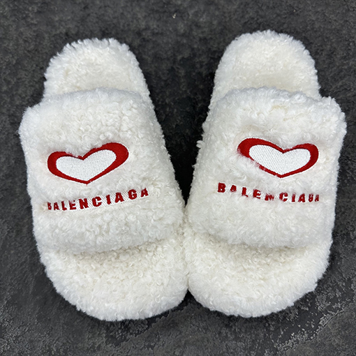 バレンシアガ BALENCIAGA FURRY レディースプラットフォームサンダル