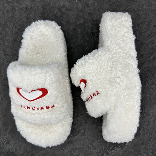 バレンシアガ BALENCIAGA FURRY レディースプラットフォームサンダル