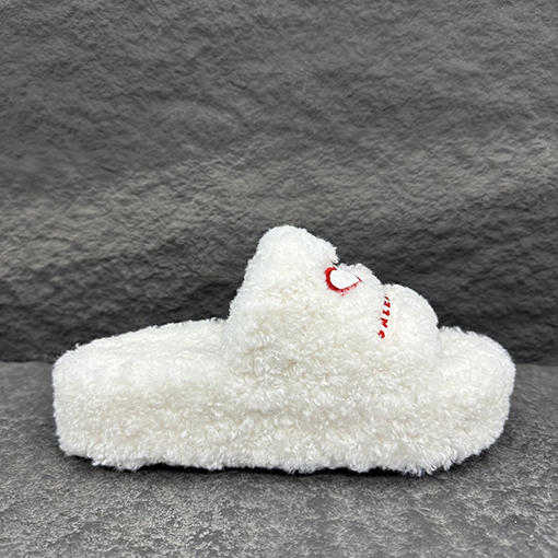 バレンシアガ BALENCIAGA FURRY レディースプラットフォームサンダル