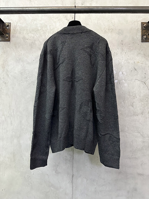ルイヴィトンコピー LV ジャカードシープウールハーフジッププルオーバーセーター