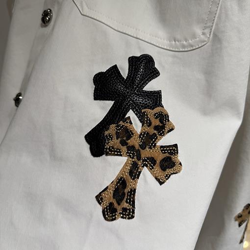 クロムハーツ Workdog カモフラージュクロスシリーズ ヒョウ柄ワークジャケット