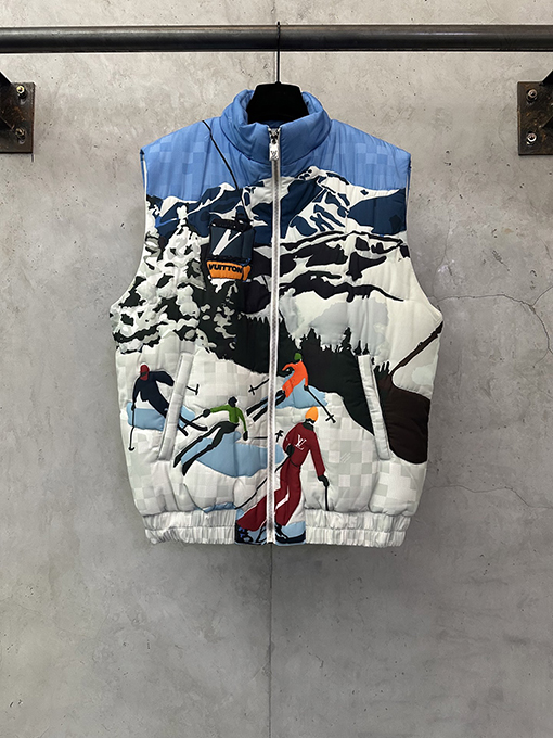 ルイヴィトン 新しいシームベストジャケット