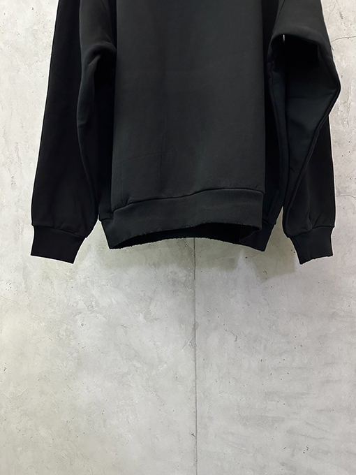 バレンシアガ Balenciaga ウォッシュダメージハート型フード付きスパーカー