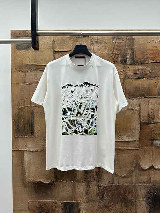 ルイヴィトン LV フォームプリント半袖Tシャツ