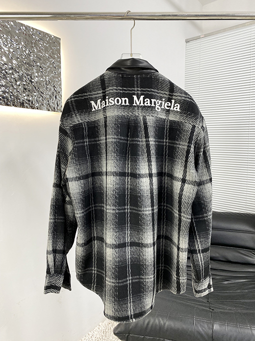マルタンマルジェラ Martin Margiela 新しいチェック柄レザージャケット