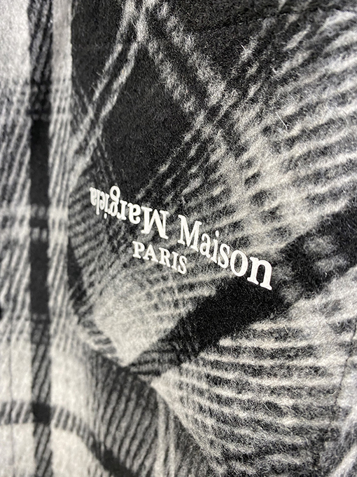 マルタンマルジェラ Martin Margiela 新しいチェック柄レザージャケット