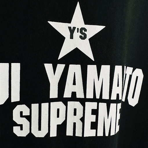 シュプリーム Supreme × Yohji Yamamoto Yohji Yamamoto STAR TEE ジョイントモデル五芒星プリント半袖Tシャツ