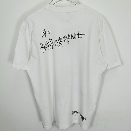 シュプリーム × Yohji Yamamotoスーパーコピー Y’S THINKER TEE ロックプリント半袖Tシャツ