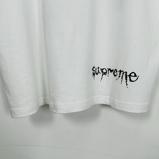 シュプリーム × Yohji Yamamotoスーパーコピー Y’S THINKER TEE ロックプリント半袖Tシャツ