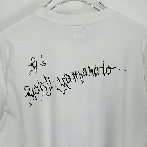 シュプリーム × Yohji Yamamotoスーパーコピー Y’S THINKER TEE ロックプリント半袖Tシャツ