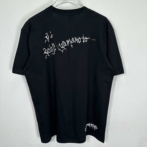 シュプリーム × Yohji Yamamotoスーパーコピー Y’S THINKER TEE ロックプリント半袖Tシャツ