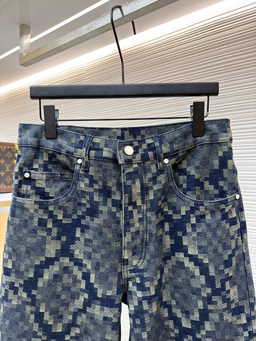 ルイヴィトン Snakoflage スネークプリントデニムジーンズ