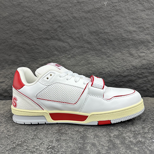 ルイヴィトンスーパーコピー LV Trainer レトロなバスケットボール風スニーカー