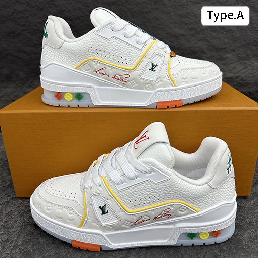 ルイヴィトン TRAINER 1AHTM9 LV Trainer ブレンドメッシュスニーカー