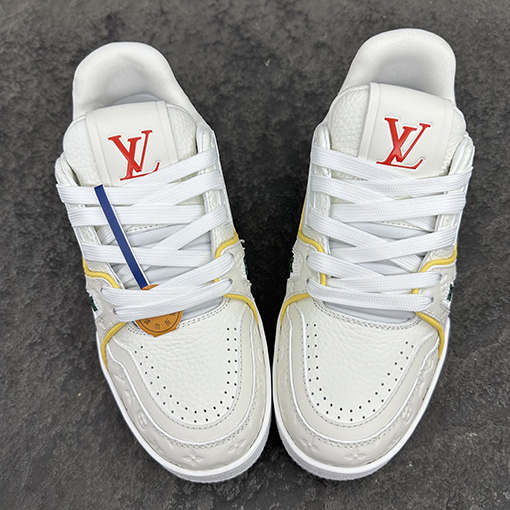 ルイヴィトン TRAINER 1AHTM9 LV Trainer ブレンドメッシュスニーカー