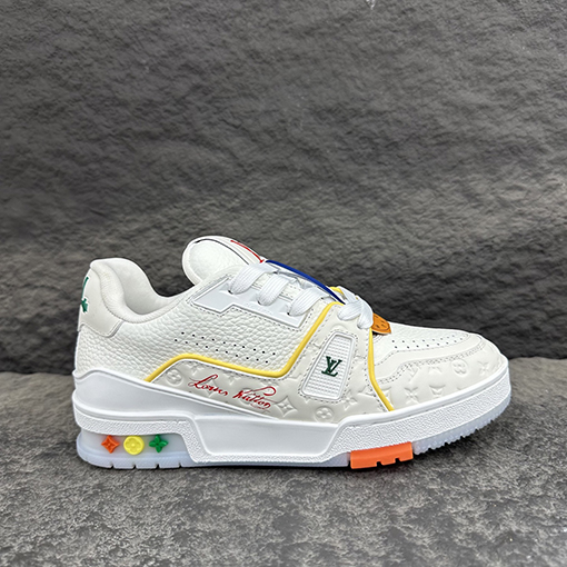 ルイヴィトン TRAINER 1AHTM9 LV Trainer ブレンドメッシュスニーカー