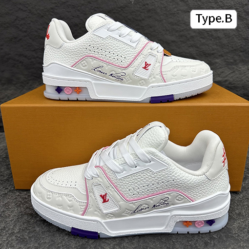 ルイヴィトン TRAINER 1AHTM9 LV Trainer ブレンドメッシュスニーカー