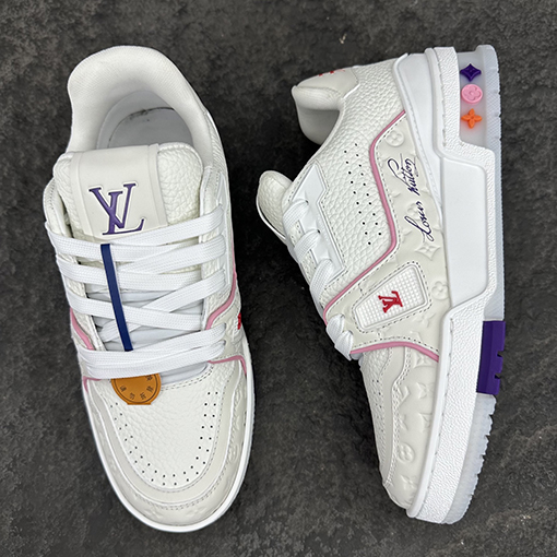 ルイヴィトン TRAINER 1AHTM9 LV Trainer ブレンドメッシュスニーカー